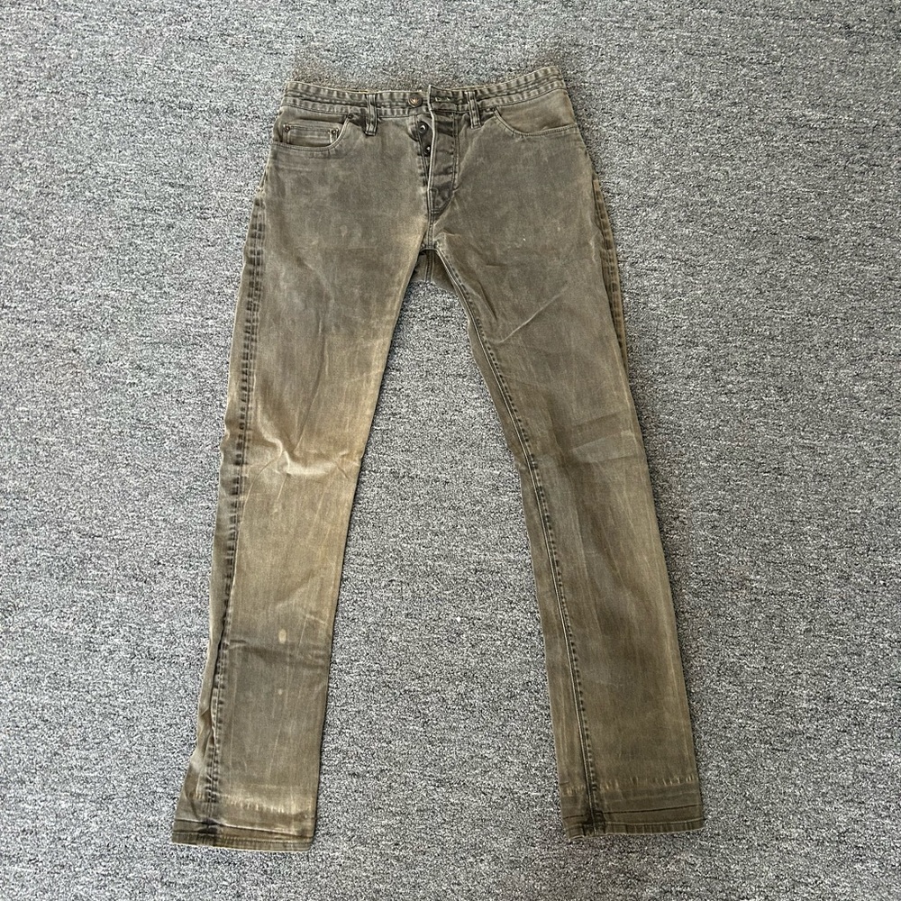 Shockoe Atelier 32x32 Olive Wash Chino Pants
